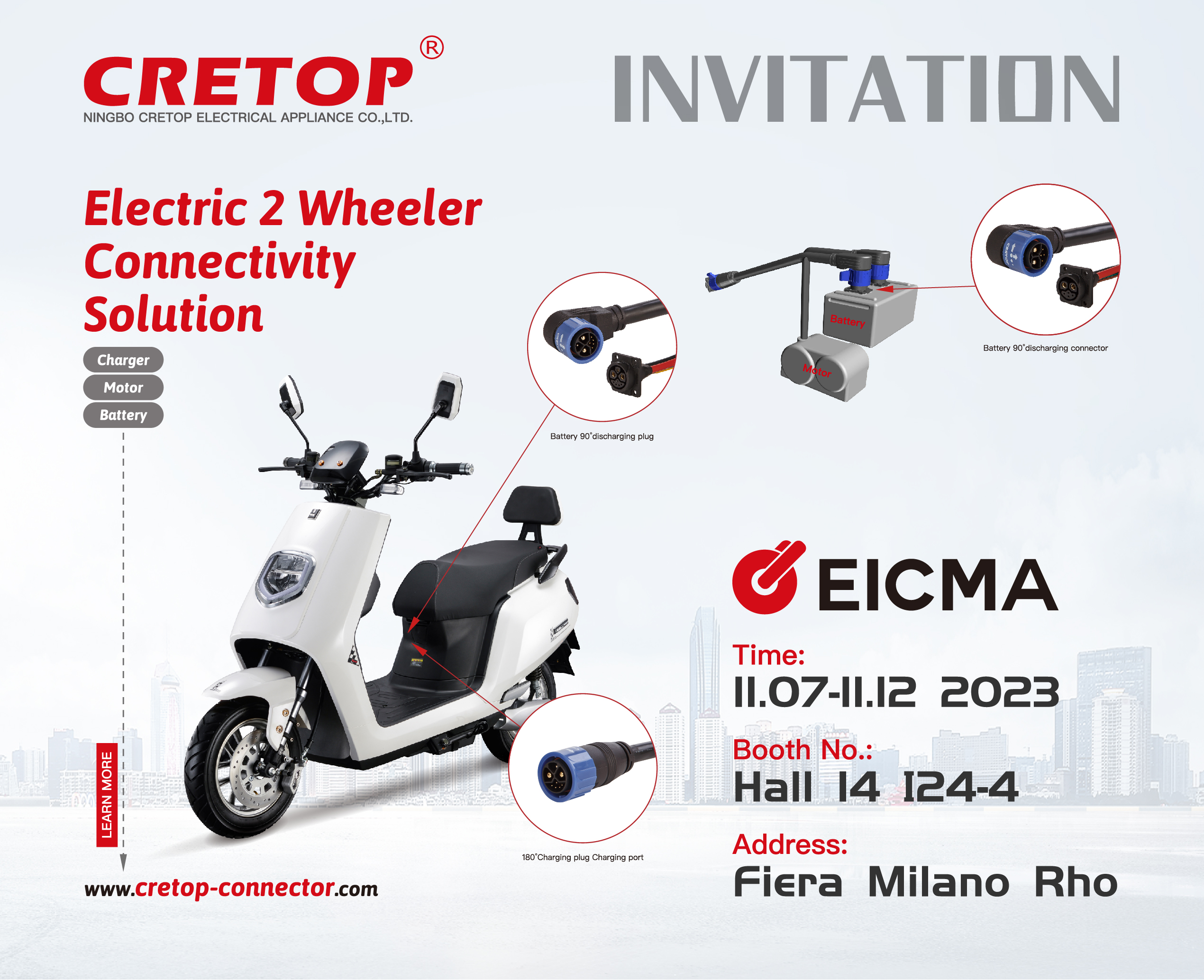 Invitation à l'EICMA 2023